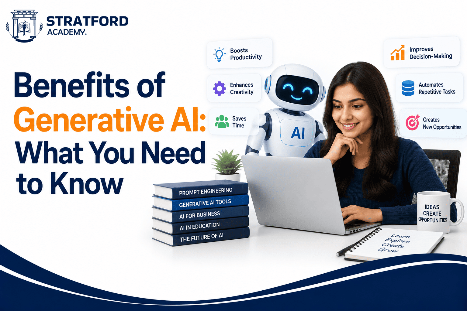 Benefits of Generative AI: Key Advantages & Uses